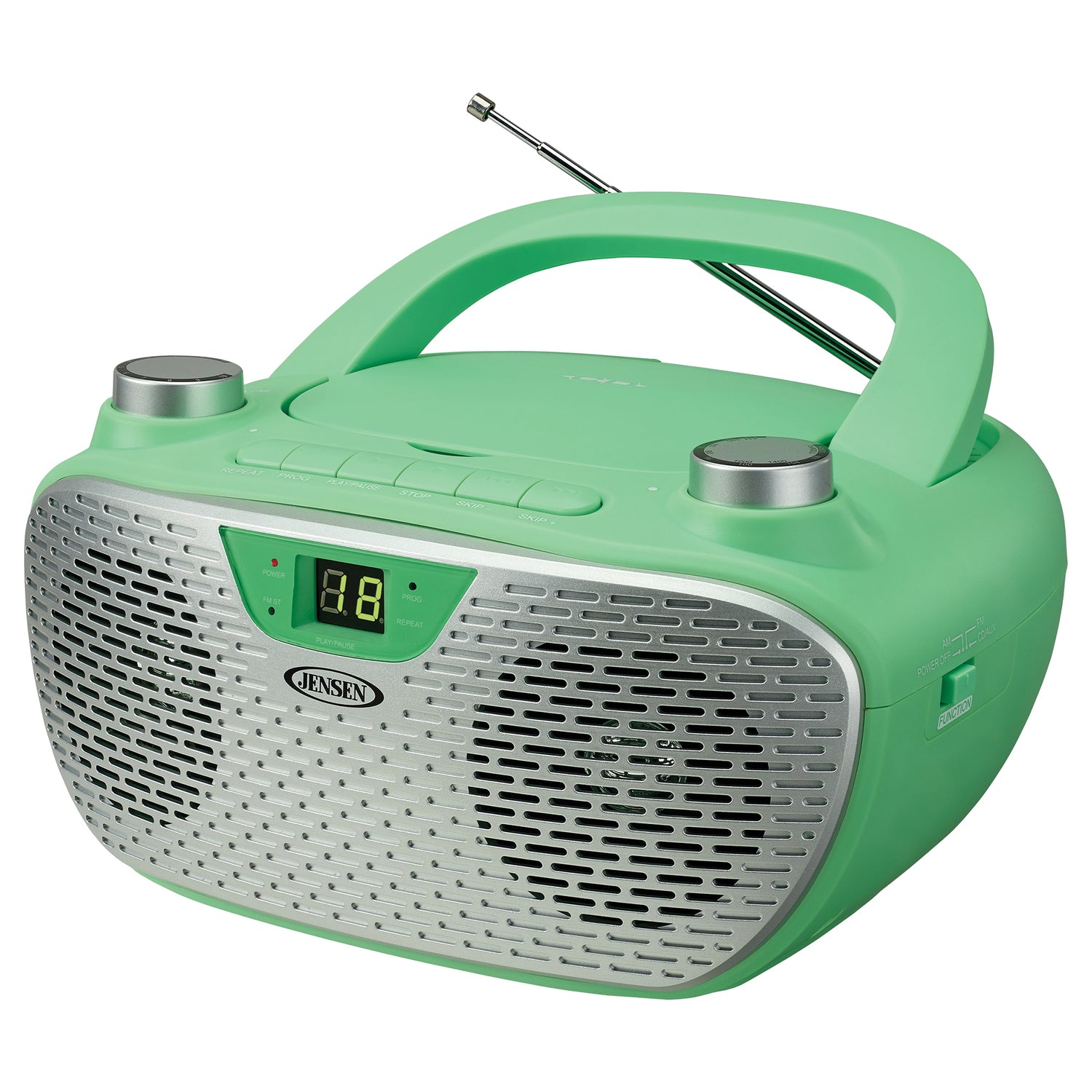 Jensen PRTBL Stereo CD Player & Radio with 3-Inch Woofer and Portable Design