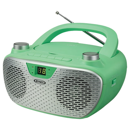 Jensen PRTBL Stereo CD Player & Radio with 3-Inch Woofer and Portable Design