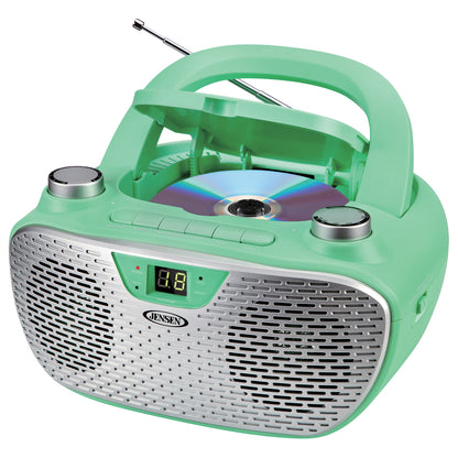 Jensen PRTBL Stereo CD Player & Radio with 3-Inch Woofer and Portable Design