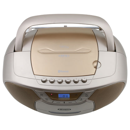 Jensen PRTBL BLUTHCD PLYR&RDIO Portable Bluetooth CD and Radio Player (Part No. CD-590-C)