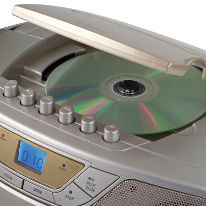 Jensen PRTBL BLUTHCD PLYR&RDIO Portable Bluetooth CD and Radio Player (Part No. CD-590-C)