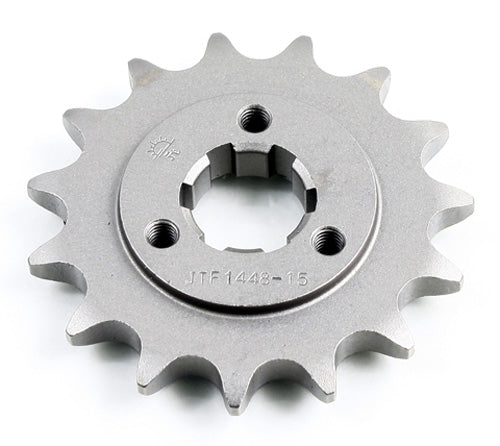JT Steel Front Sprocket 15 Tooth for Suzuki – JTF1448.15 by JT Sprocket