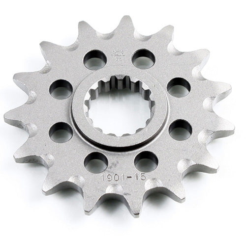 JT Sprocket JTF1901.15 Steel Front Sprocket - 15 Tooth for Heavy-Duty Applications