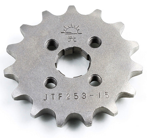 JT Steel Front Sprocket 15 Tooth for Honda - Part JTF253.15 by JT Sprocket