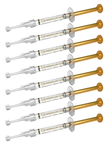 Opalescence 45% Gel Syringes Teeth Whitening Treatment - (8 Syringes) Refill Kit Carbamide Peroxide. Made by Ultradent in Mint Flavor. Tooth Whitening 5359-4 Atticus Goods