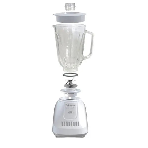 Koblenz LKM-5910 VB 50oz White 10-Speed Blender with Pulse Function and 1.5L Jar