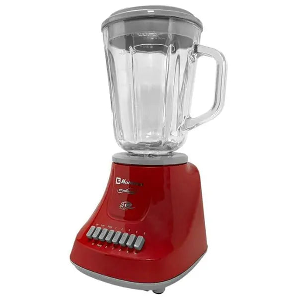 KOBLENZ LKM-5970 VR 50 oz. 10-Speed Glass Blender with Ice Crushing and Smoothie Function