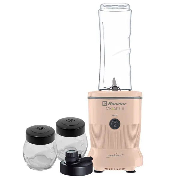 KOBLENZ PRS MX&SHK Blender with Two Mini Cups - Part Number MSKM-600 2PS
