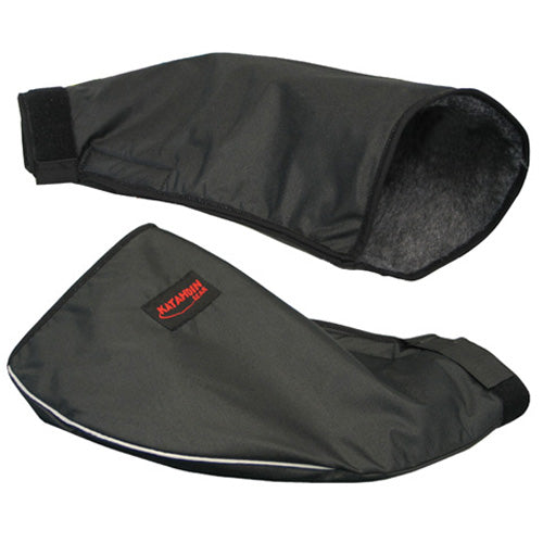 Katahdin Gear KG01134 Black Gauntlets with Wire Opening