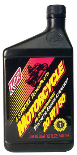 KLOTZ KL-850 20/50 Motorcycle Oil (Quart) - High-Performance Engine Lubricant
