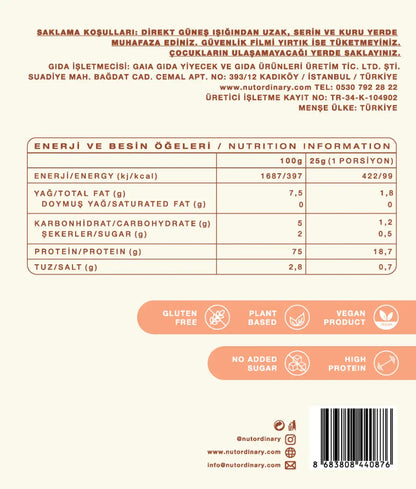 Nut Ordinary Plain Pea Protein Powder Mix Atticus Goods