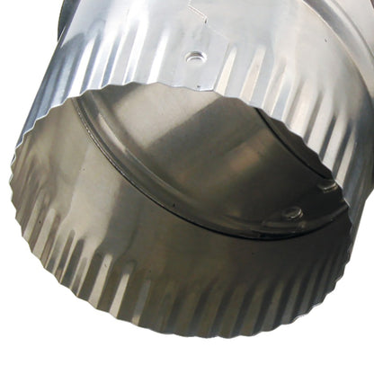 NO LOGO 4-inch 90 Degree Adjustable Galvanized Elbow, Part DE904/10544