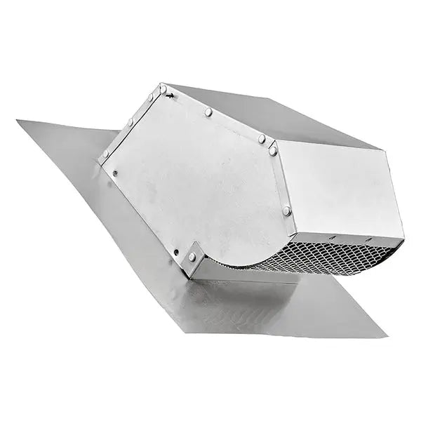 LAMBRO 109R 4-Inch Aluminum Rainproof Vent with Screen and Damper