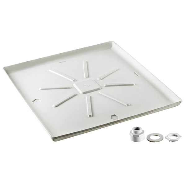 LAMBRO(R) Standalone Washing Machine Tray Model 1780 – Water Overflow Protection for Second-Floor Laundry Rooms