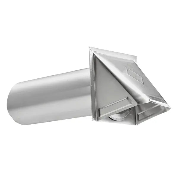LAMBRO 3440 4-Inch Aluminum Wall Exhaust Vent for Dryer and Bath Fan Installations