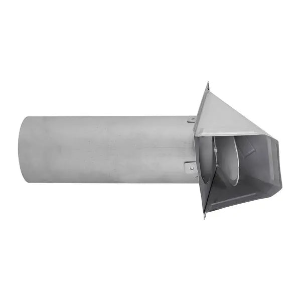 LAMBRO EC-34400G-PG 4-Inch Paint-Grade Steel Vent with Damper for Wall Mounting