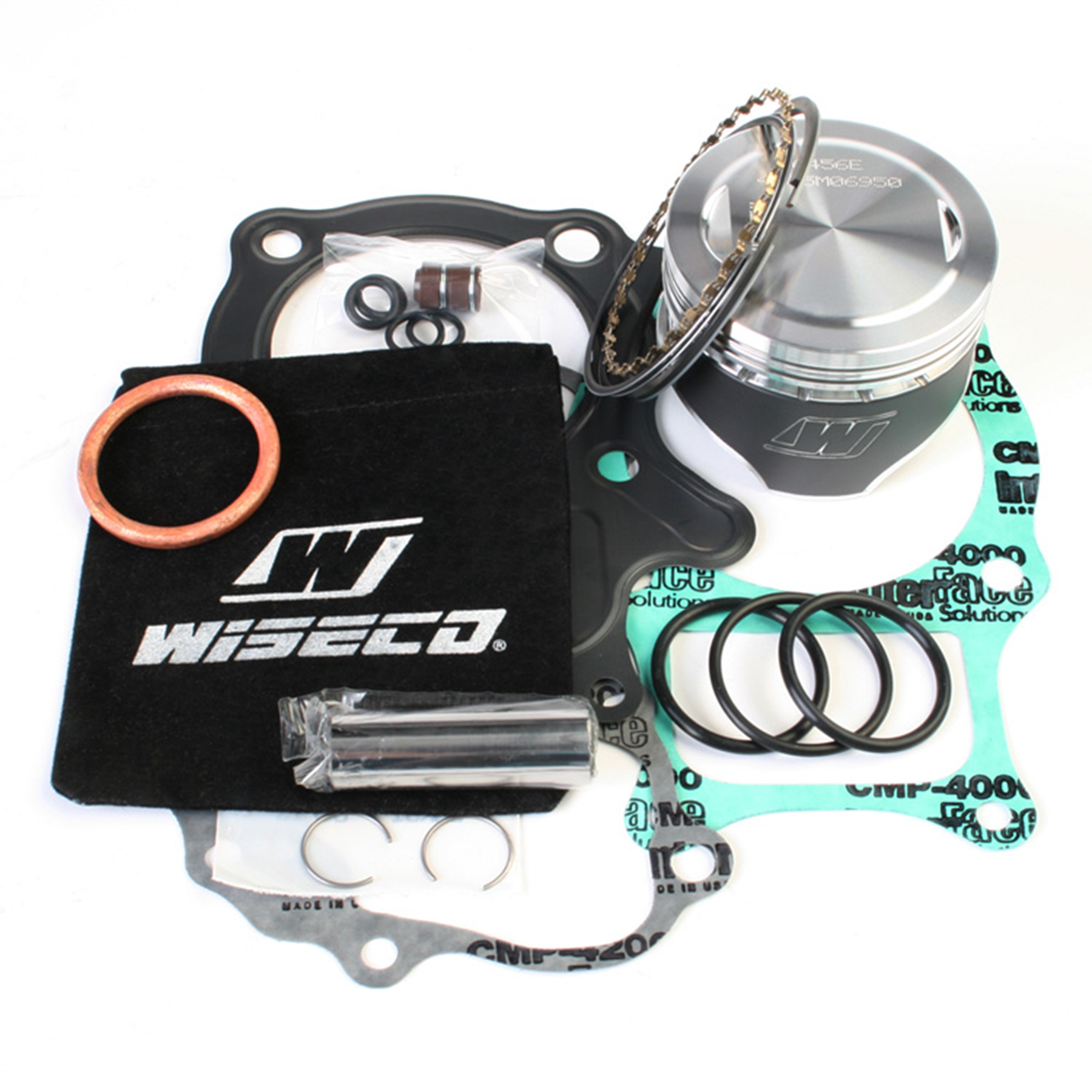 Wiseco PK1441 Piston for Honda TRX250EX 2001-2007, 10.5:1 Compression Ratio, 69.5mm Bore