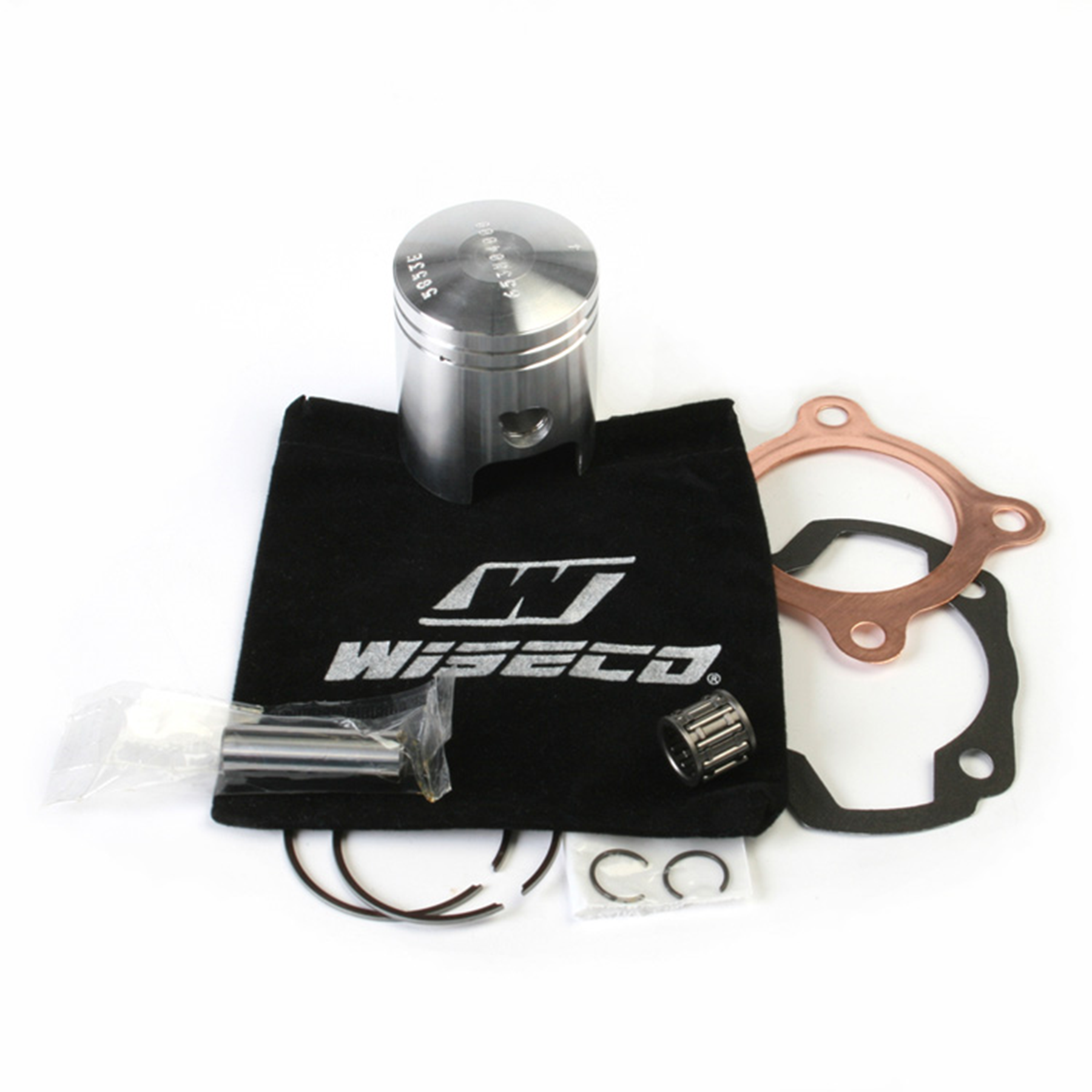 WiseCo Yamaha PW50 Piston Kit Part PK1157 for Models Through 2009, 40mm Diameter