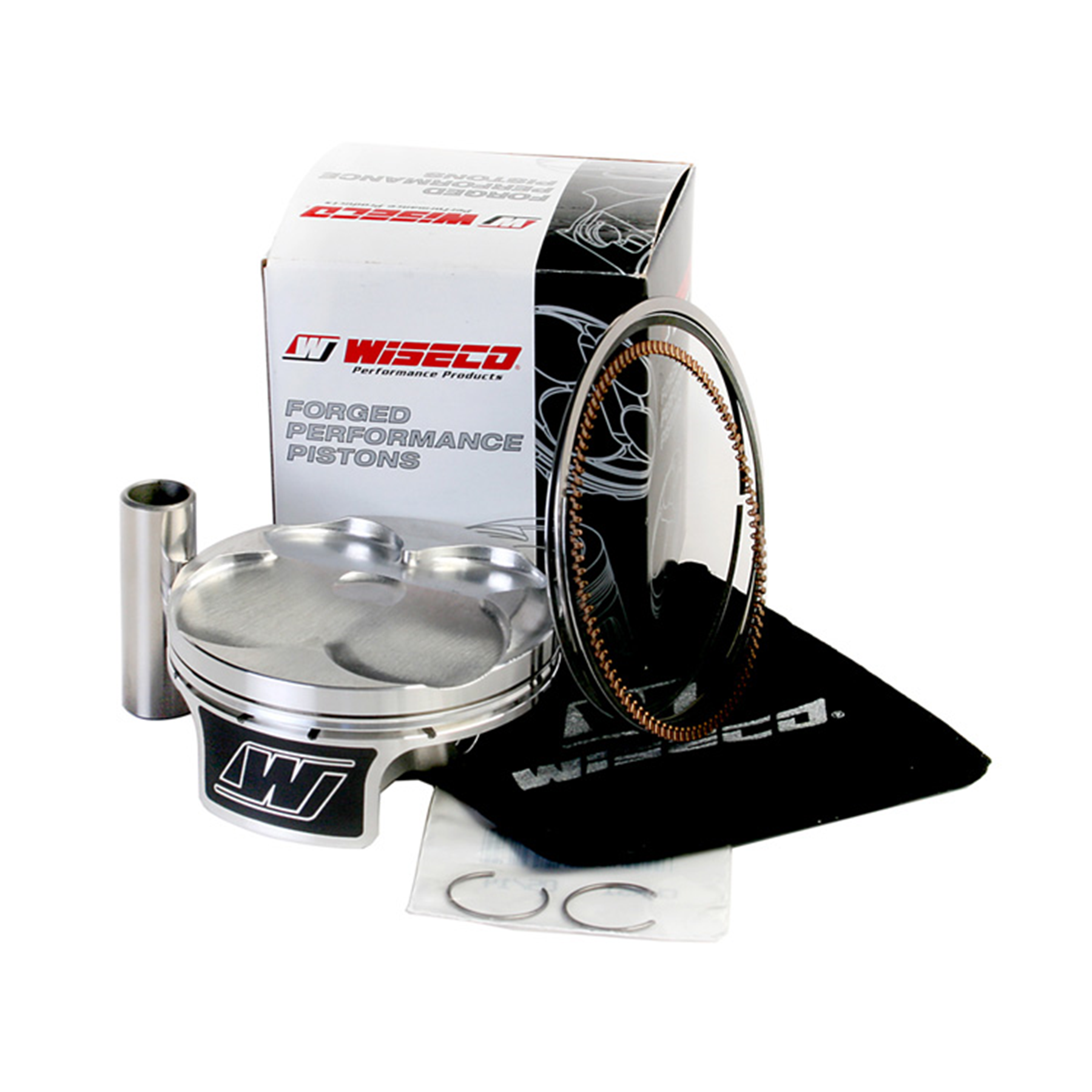 Wiseco Suzuki 2010 RMZ250 4VP Domed Piston with 13.4:1 Compression Ratio – Part Number 40007M07700