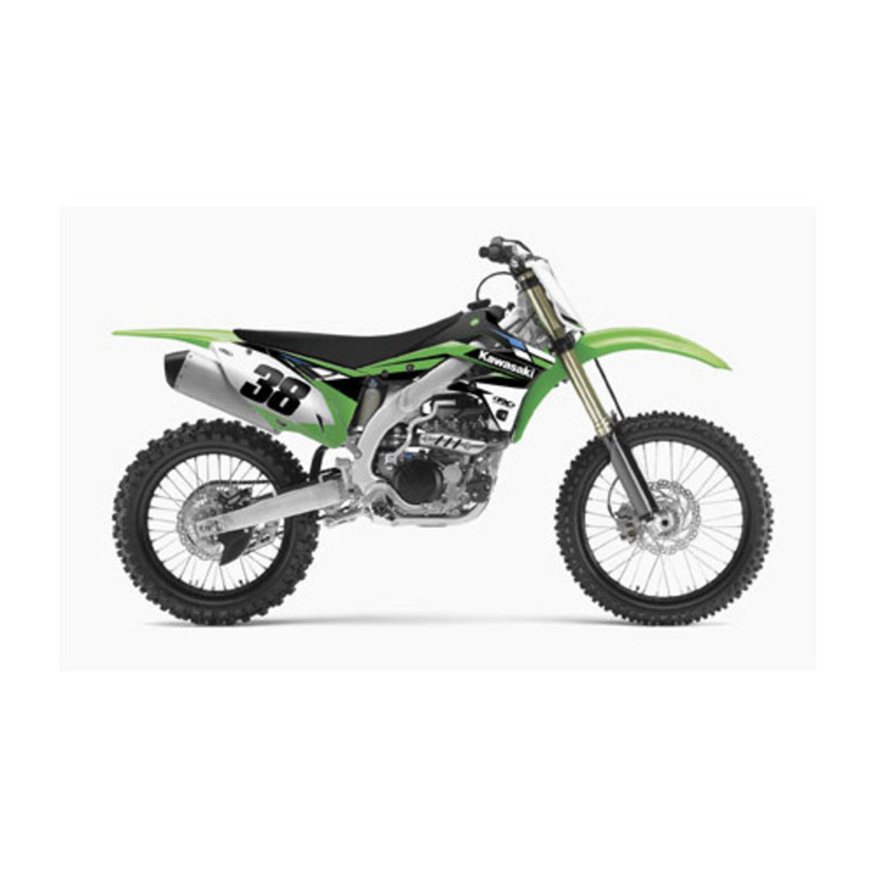 Factory Effex FX 2015 EVO Kawasaki Shroud and Airbox Graphic Kit (Part #18-01122)