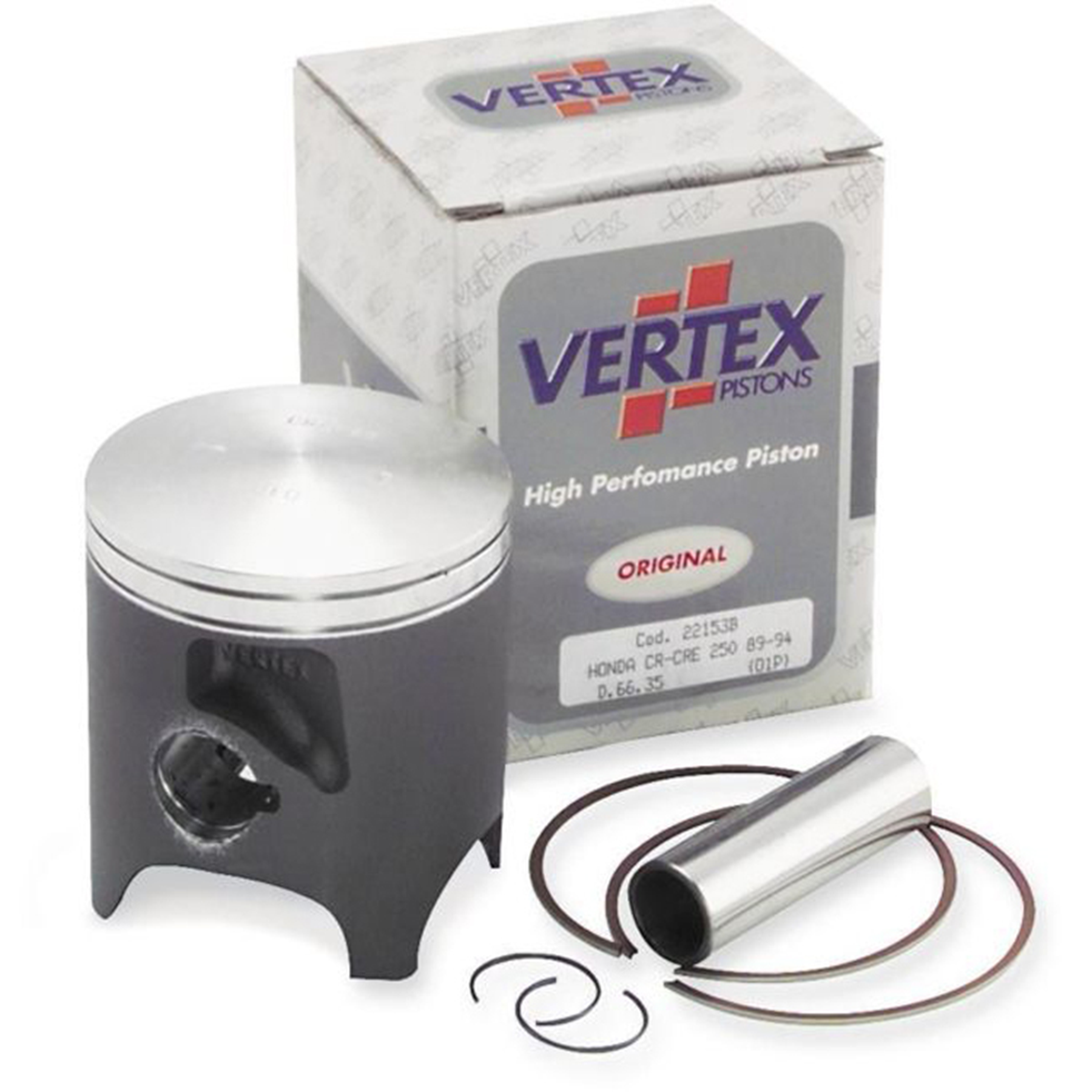 Vertex Piston Kit Part No. 23834B for Engine Performance and Durability