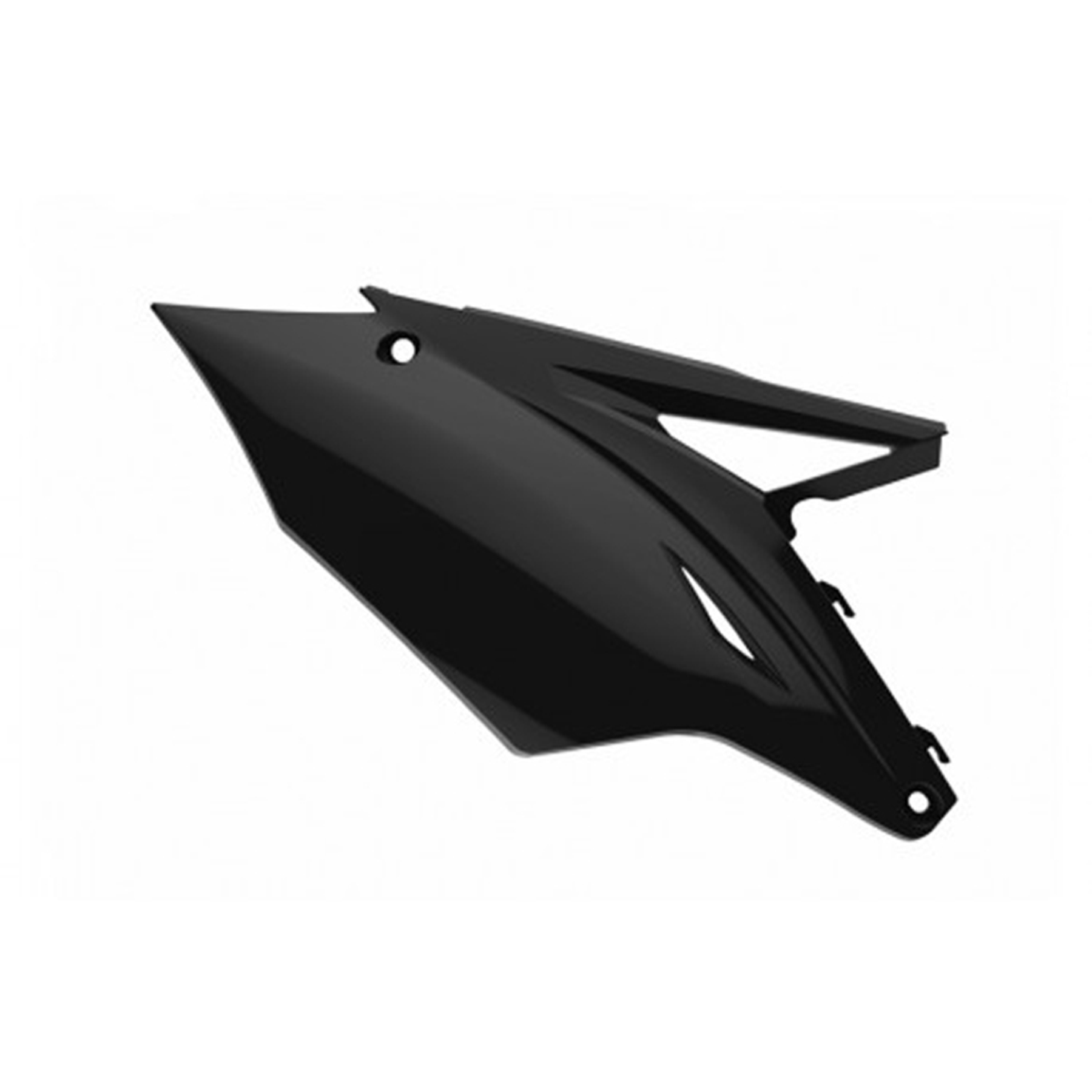POLISPORT Kawasaki Side Panels in Black - Part Number 8608200003