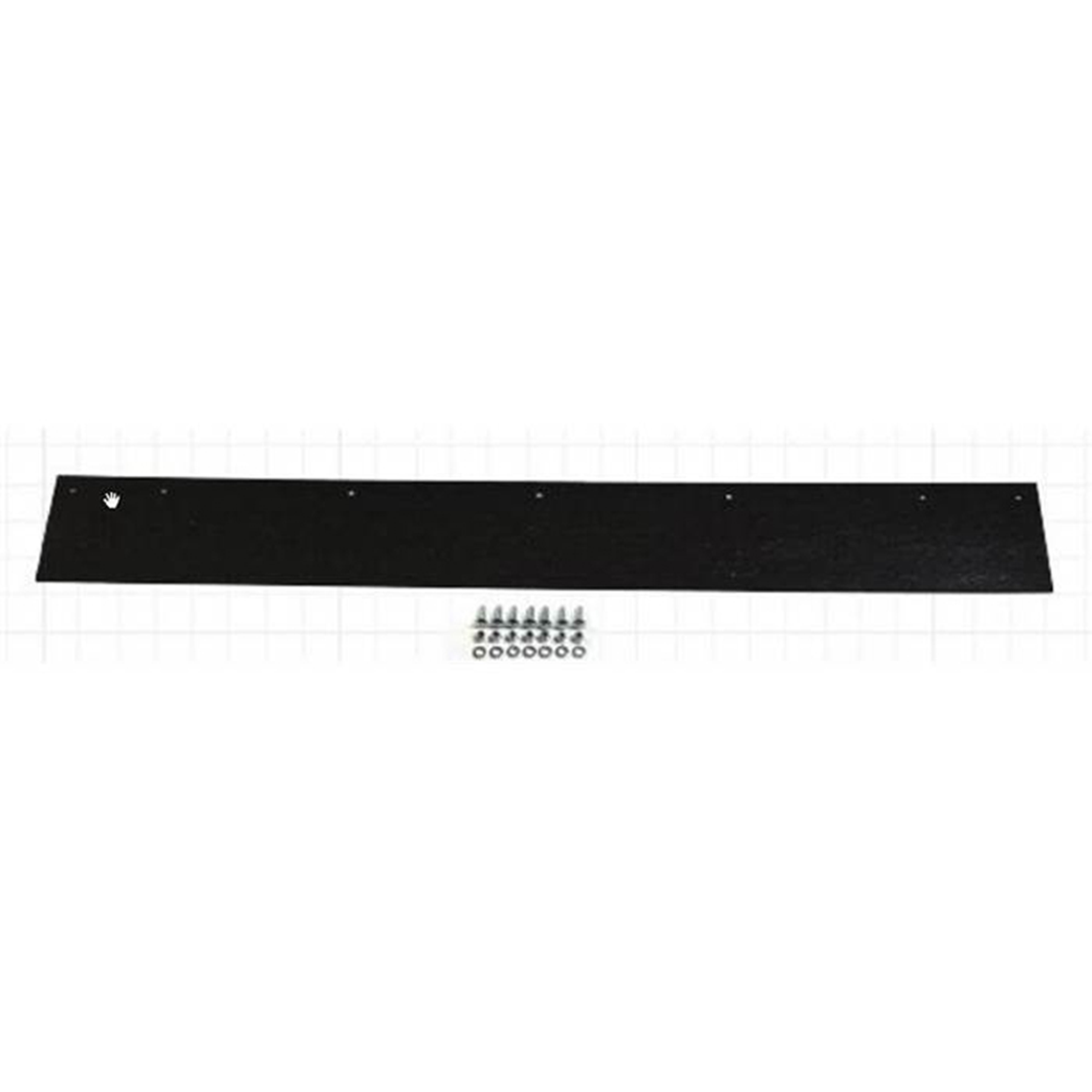 Eagle Plows 66-inch Rubber Snow Flap (Part #2949)