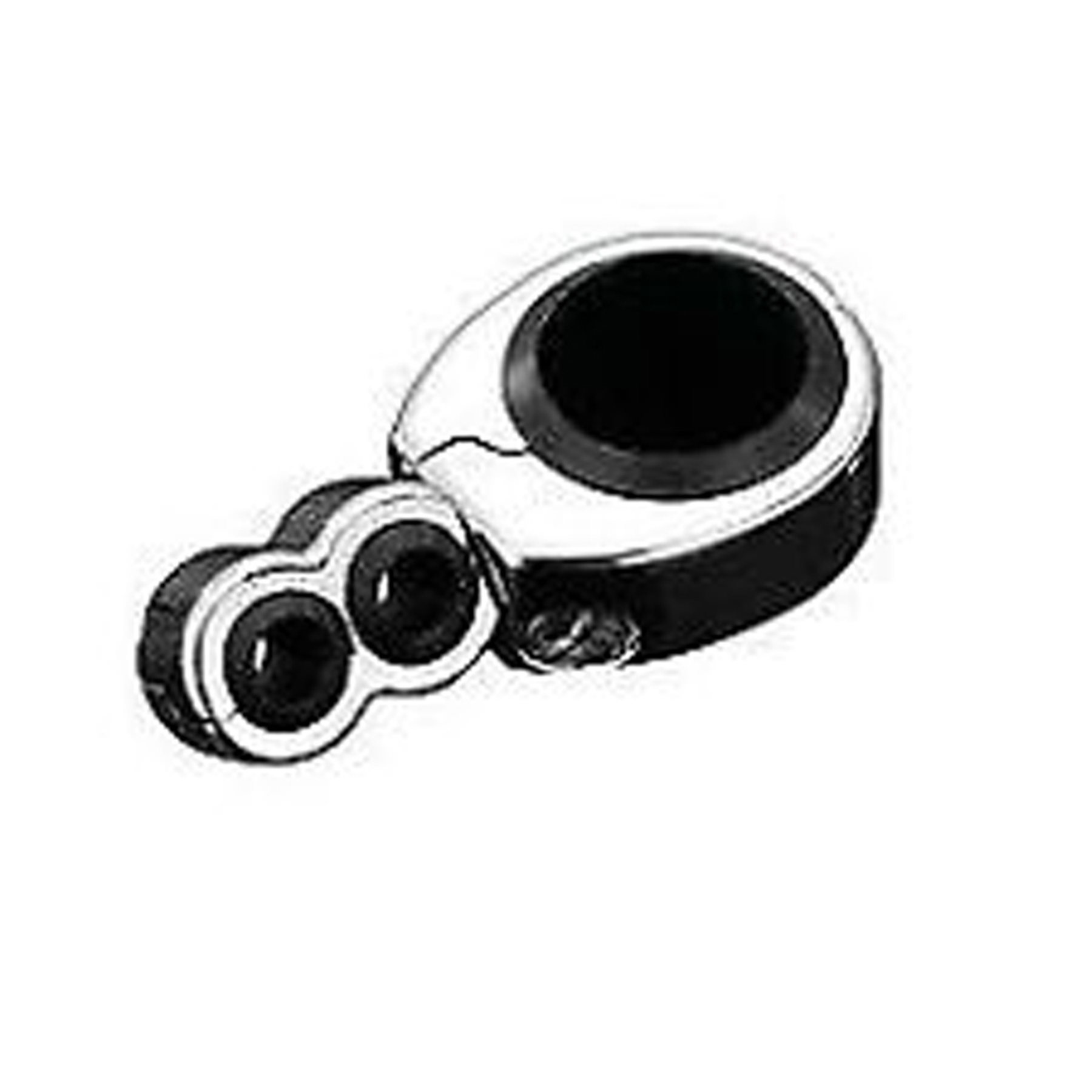 Highway Hawk Duo Cable Clamp HH-68-191 for Motorcycle Wiring and Securement