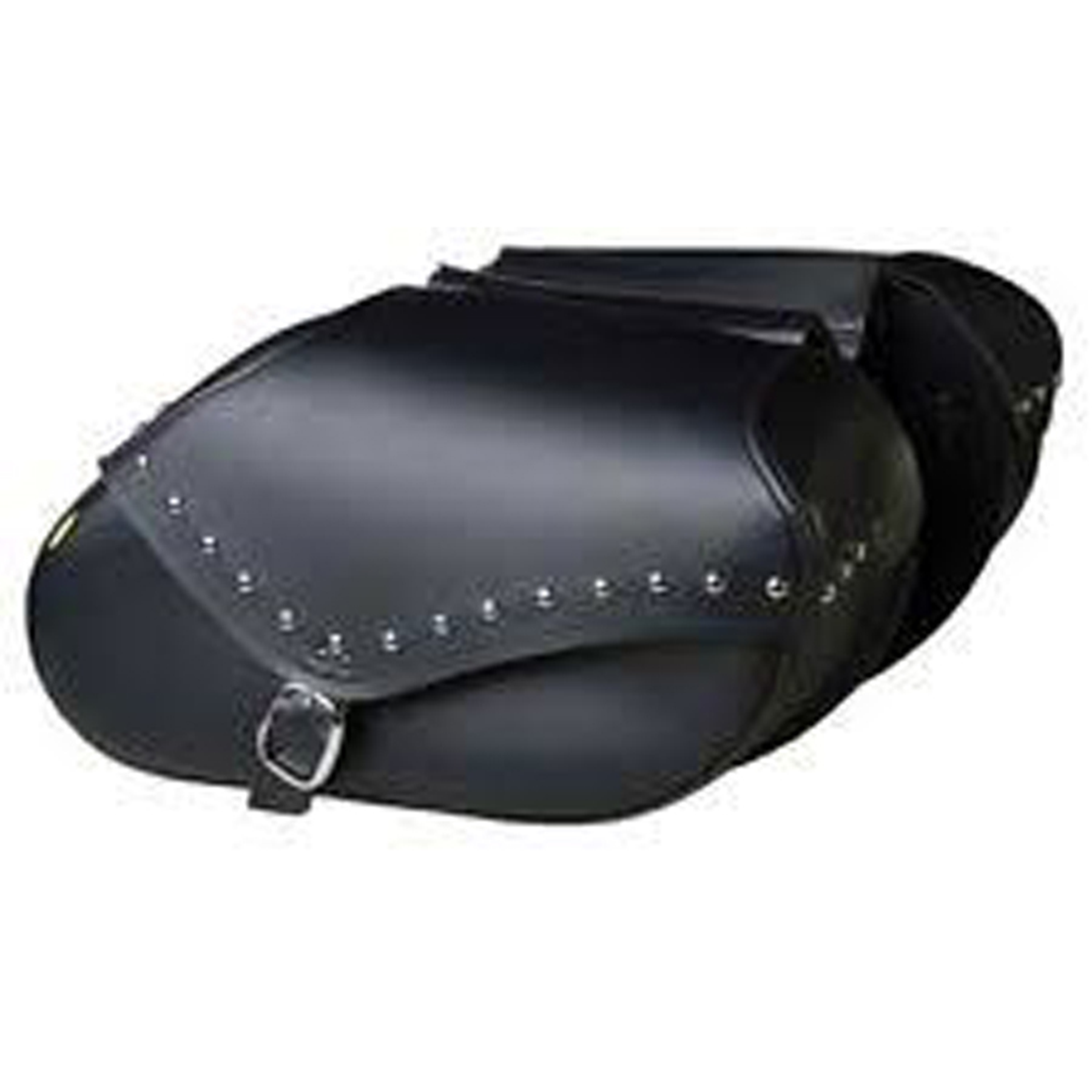 Dowco Revolution Series Hardmount Studded Leather in Black Chrome - Part Number SB1806