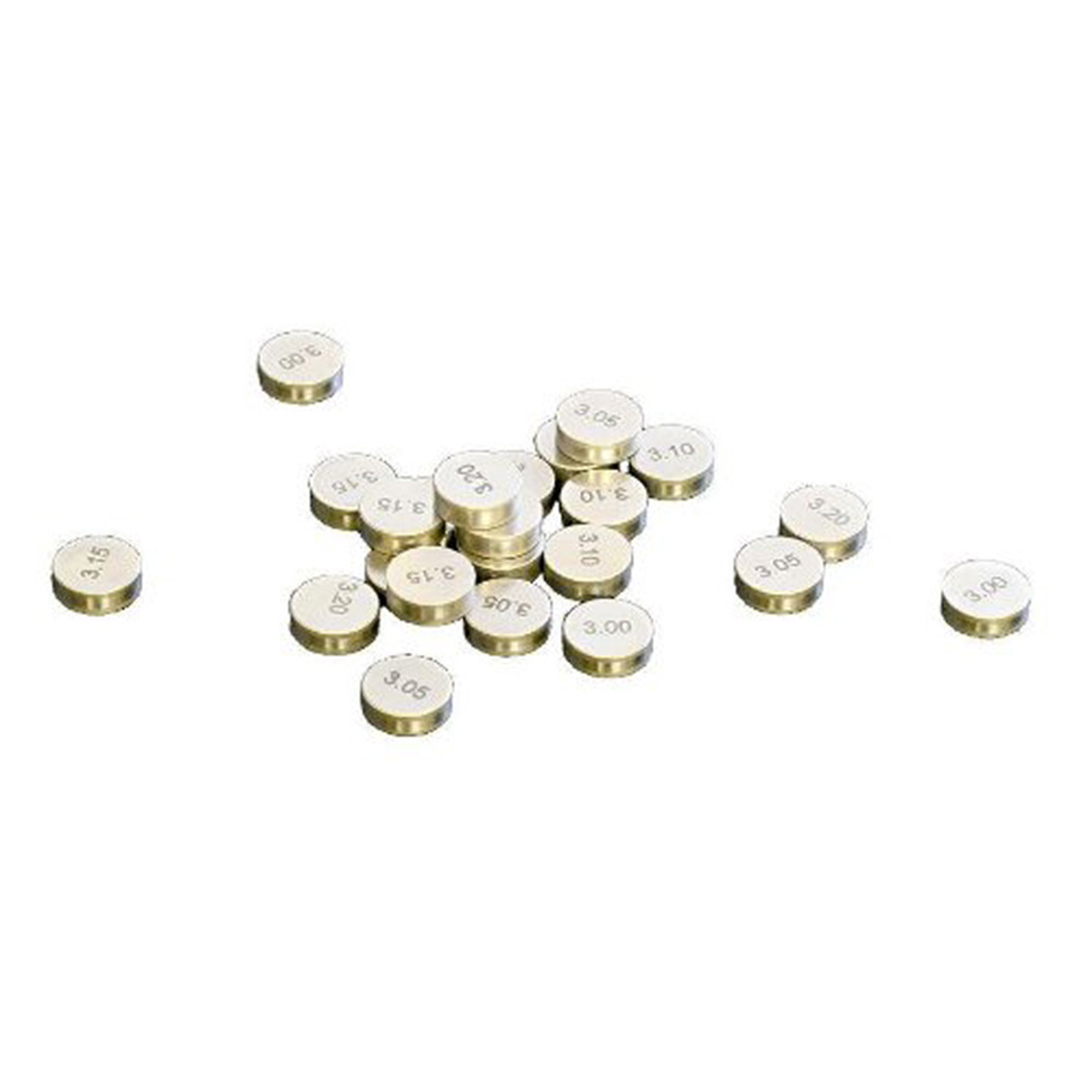 WiseCo Valve Shim Refill Kit - Part Number VS7210, 7.48 x 2.10mm (5 Pieces)