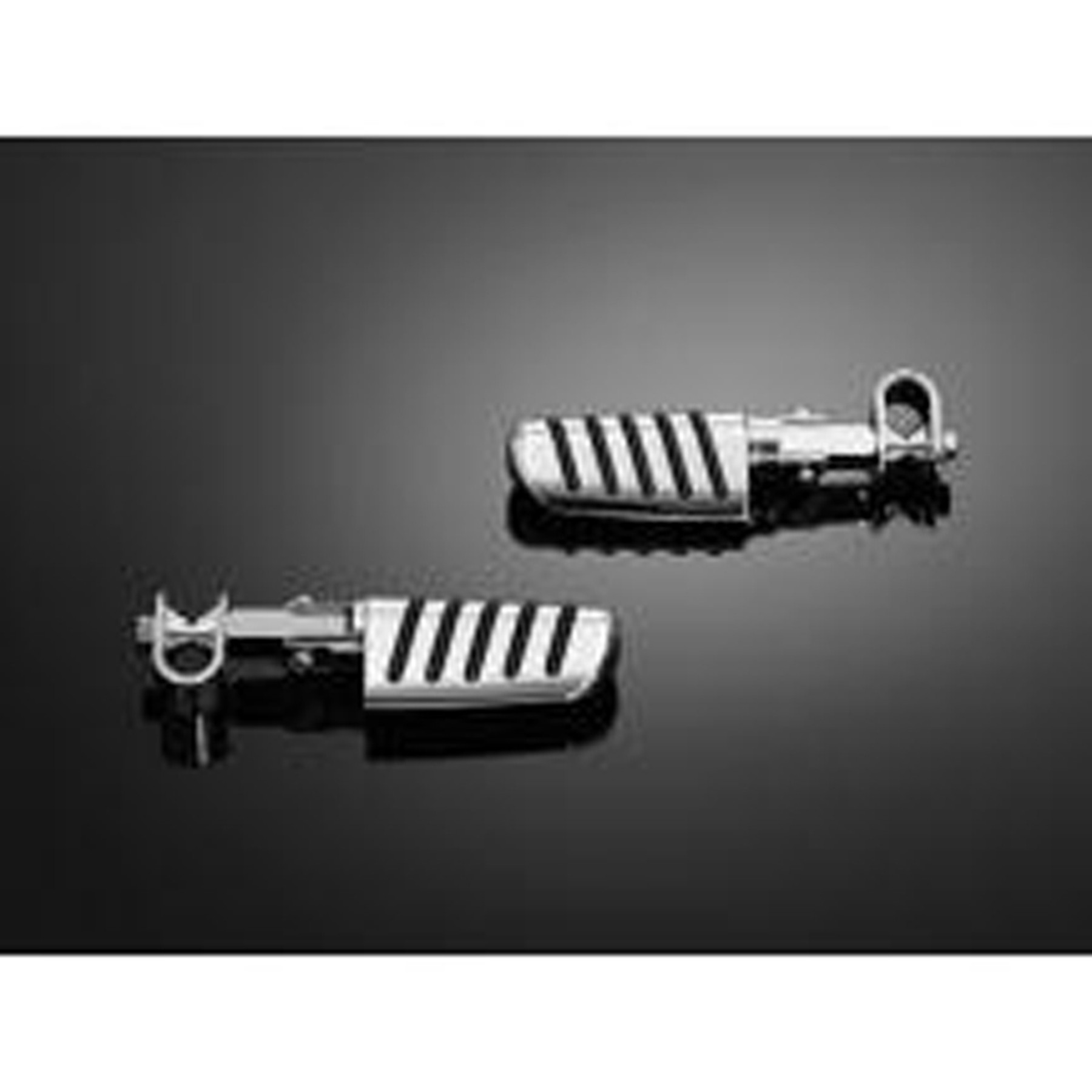 Highway Hawk U-Clamp Smooth Footpeg Set (Part Number HH-73-492)
