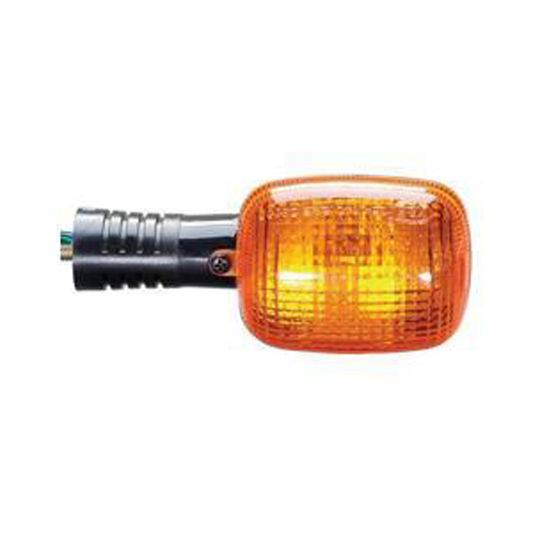 K&S 25-7002C Clear Lens for On/Off-Road DOT Turn Signals - Chrome Pair
