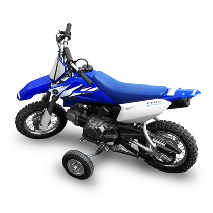 HARDLINE Universal Training Wheels for 50cc Motorcycles - Part Number 1602-UT-H
