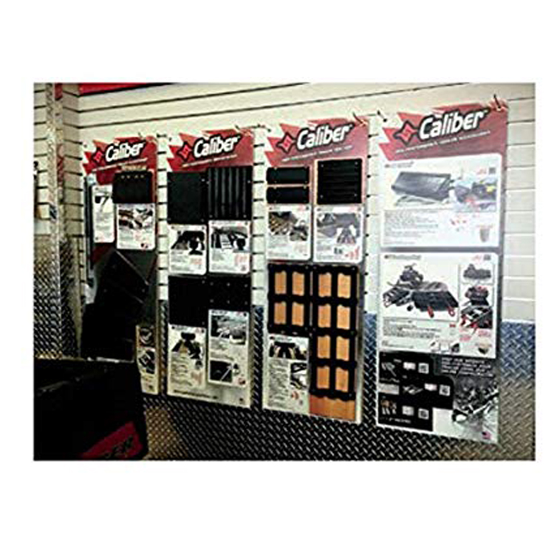 Caliber 99500 P.O.P. Display Set (4 Pieces) for Enhanced Product Presentation