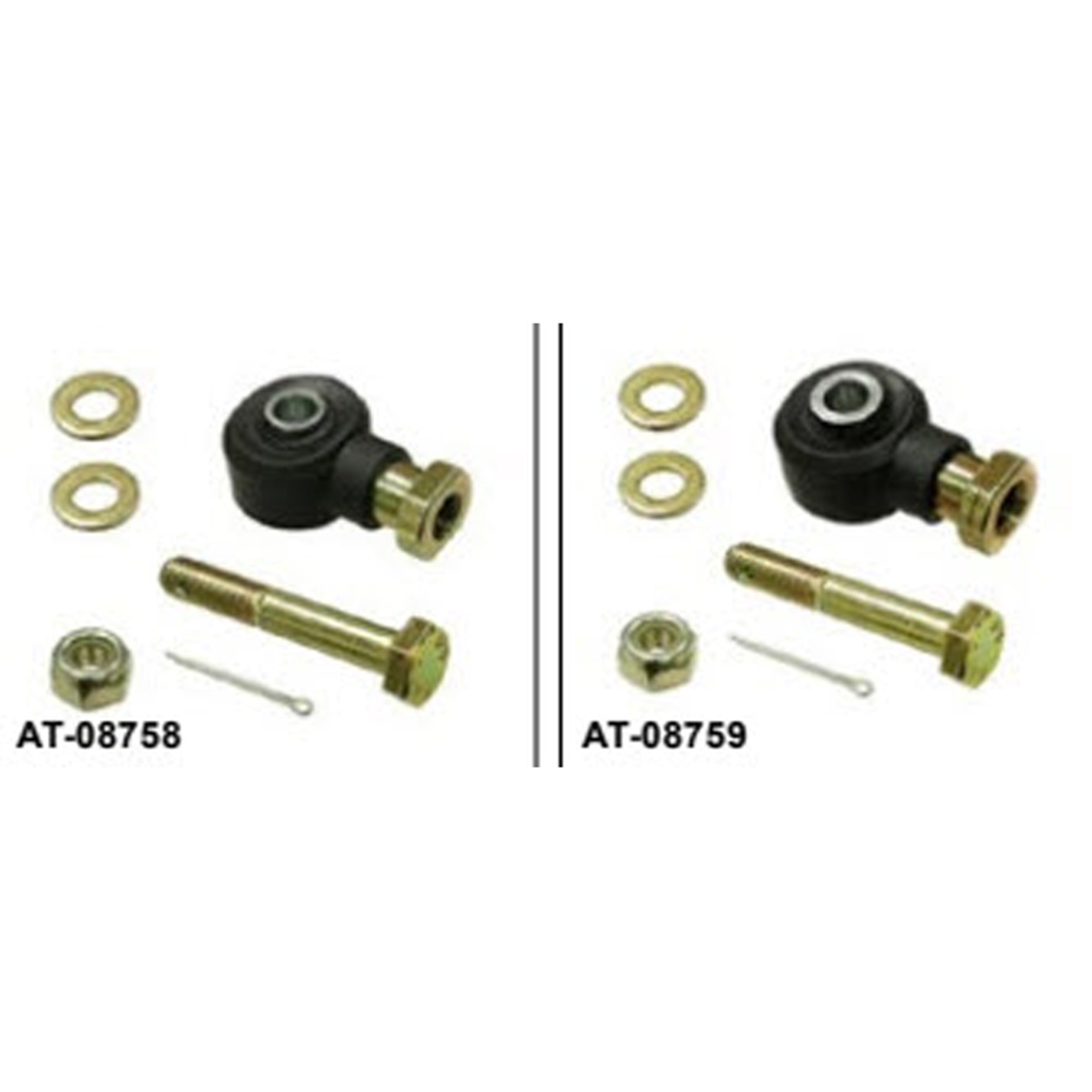 Bronco AT-08707 Tie Rod End Kit for Automotive Steering Systems