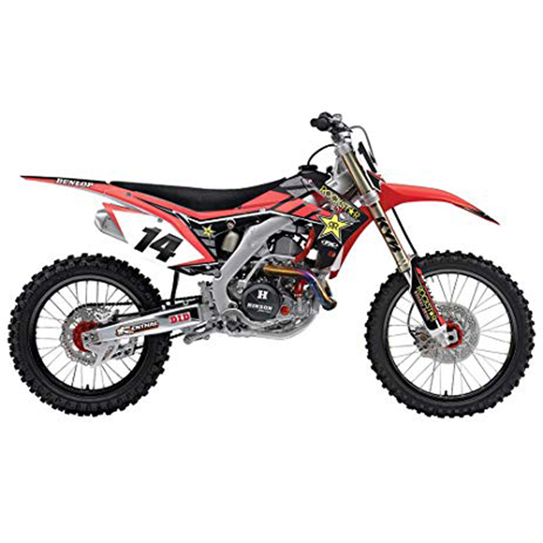Factory Effex FX 2016 Rockstar Shroud and Airbox Graphic Kit (Part #19-14338)