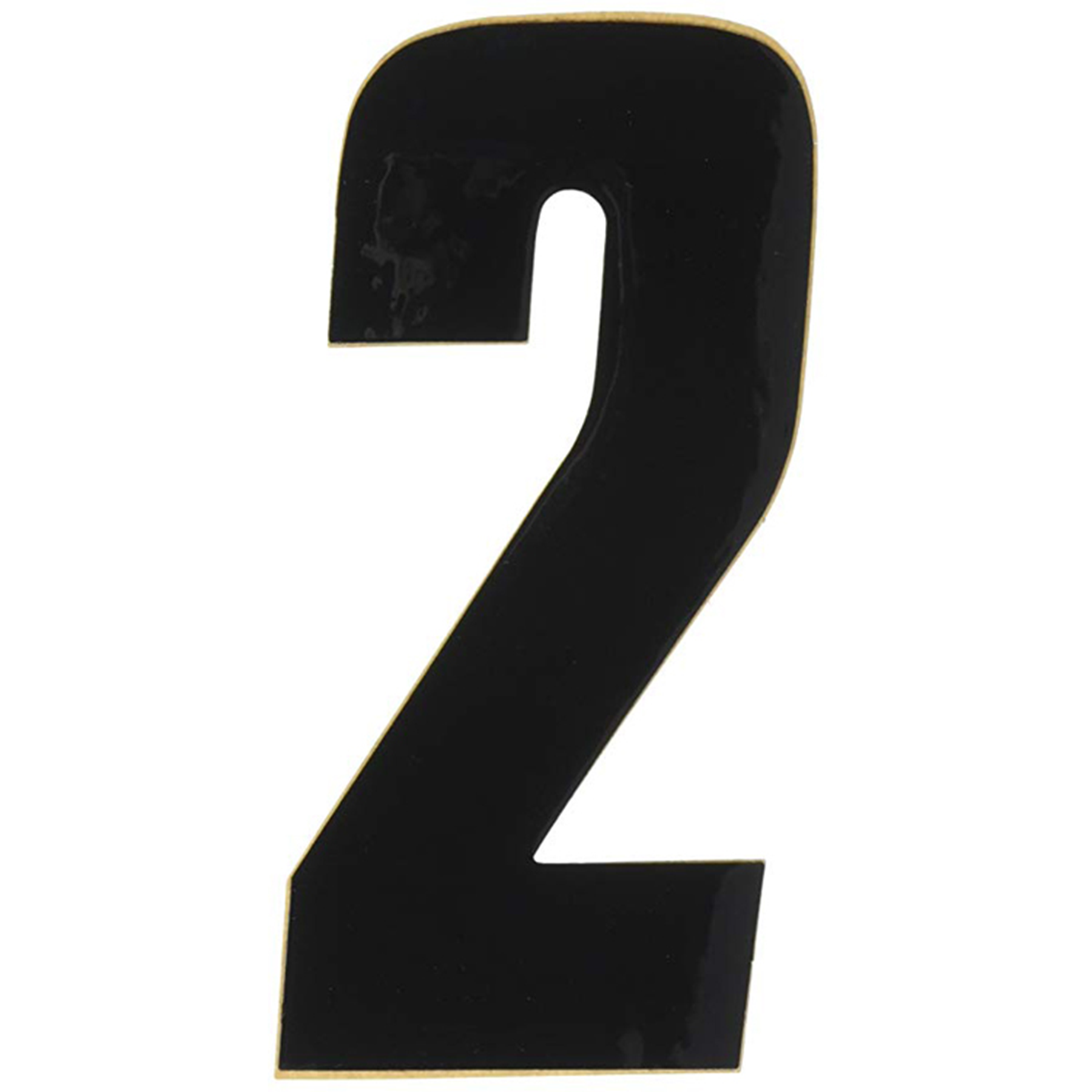 Factory Effex FX 2015 Numbers Standard 6" Black Set (Part No. 02-4452)