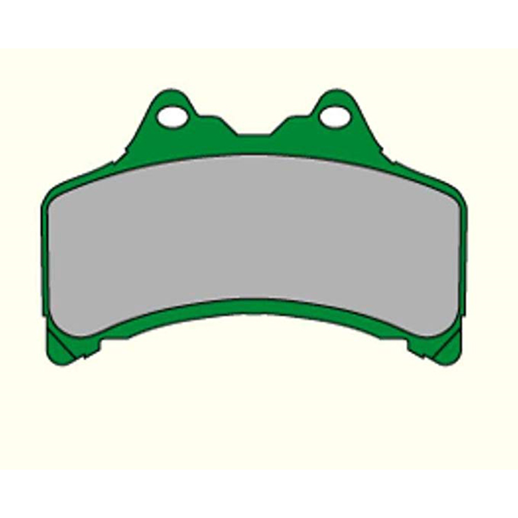 VESRAH Semi-Metallic Brake Pads SD-129/2 for Reliable Stopping Power