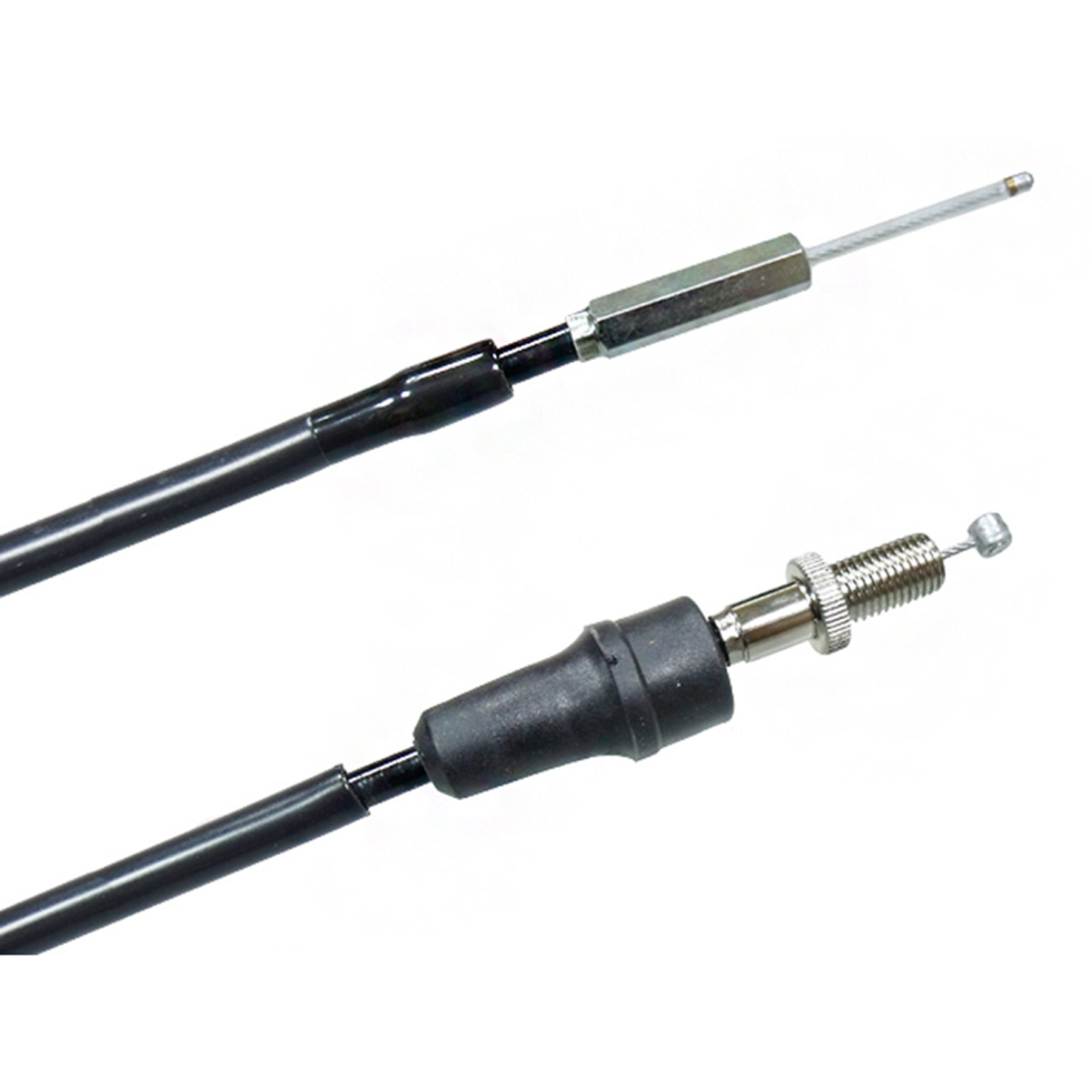 Bronco 105-327 Throttle Cable with Black Vinyl Cover