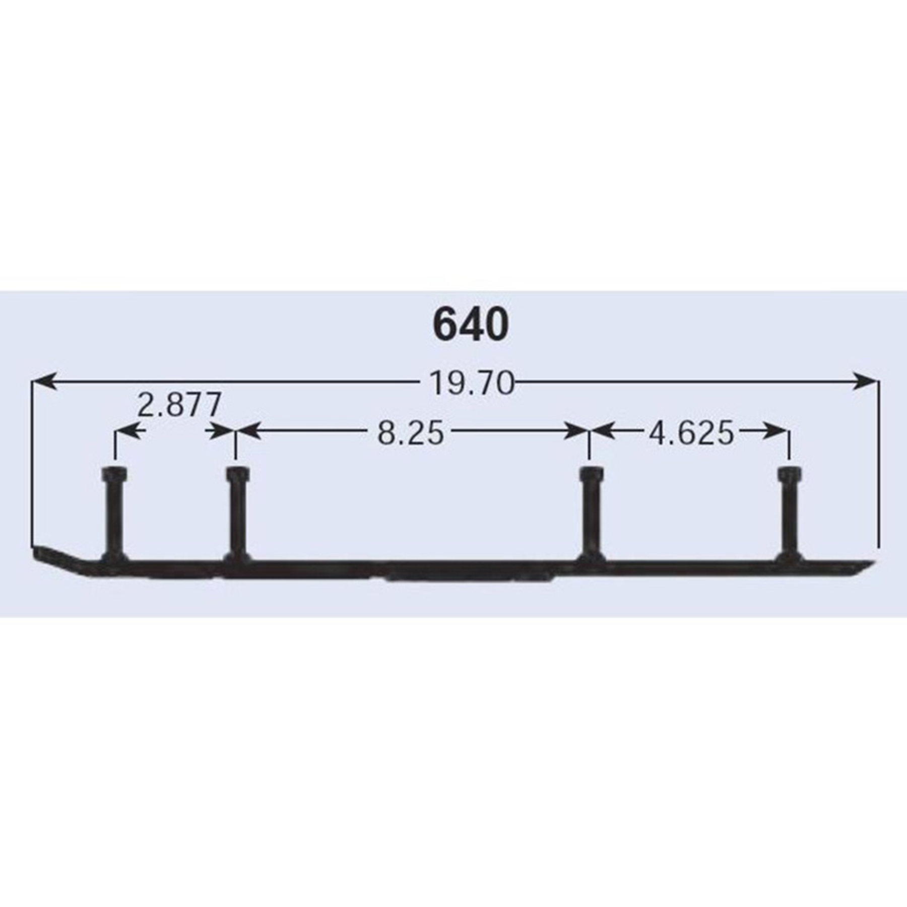 SPI Defender Hardweld Runners for Yamaha - Part Number WB-000-640
