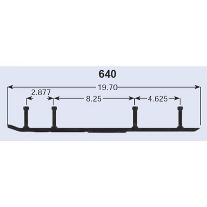 SPI Defender Hardweld Runners for Yamaha - Part Number WB-000-640