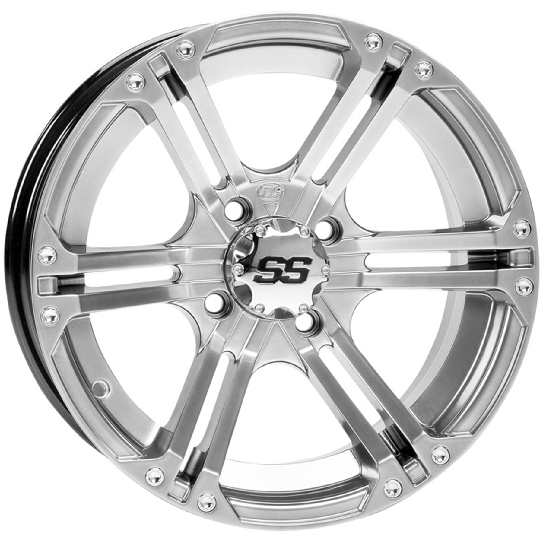 ITP SS Alloy SS212 Black 14x8 Wheel - Model 1428383536B