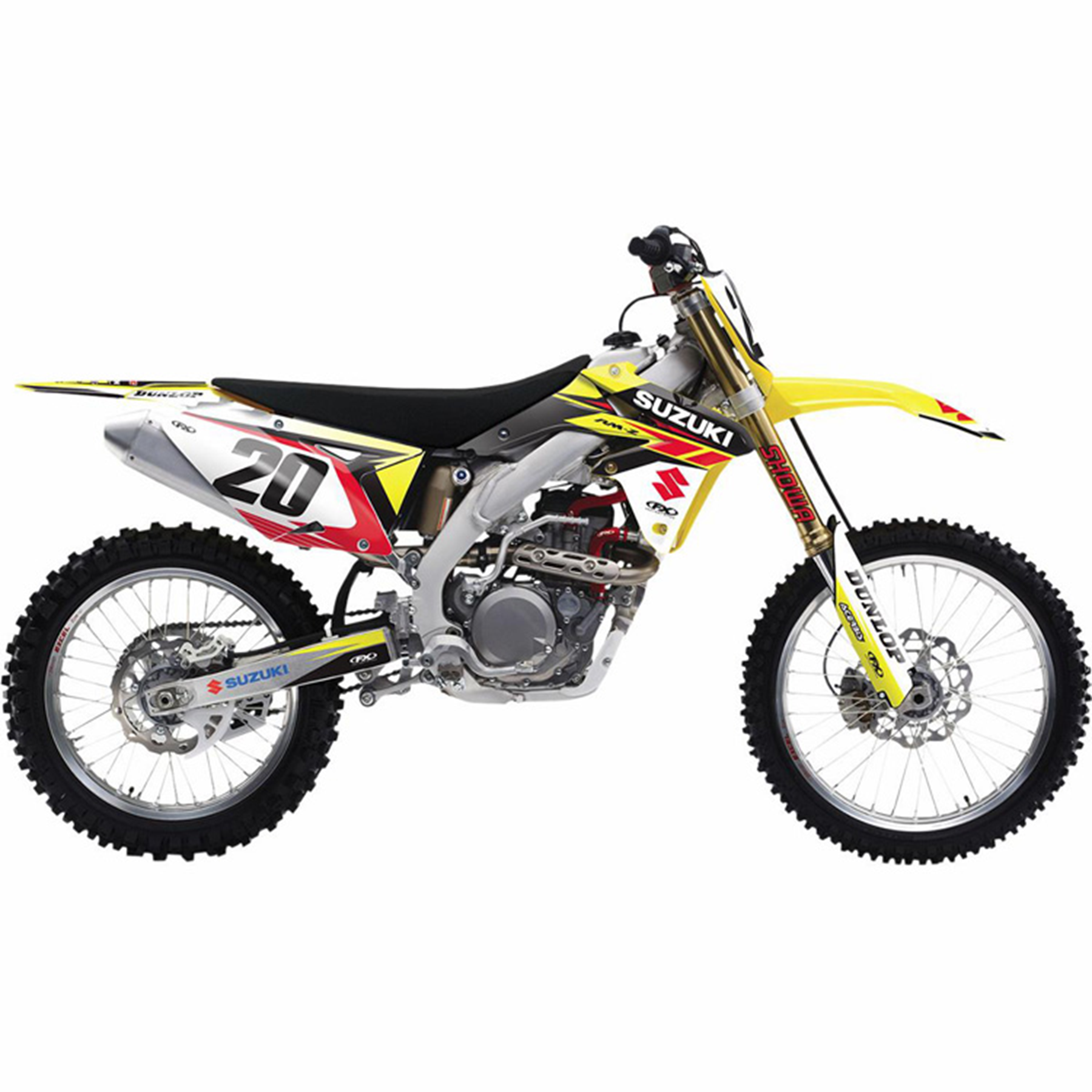 Factory Effex FX 2016 EVO Suzuki Shroud and Airbox Graphic Kit