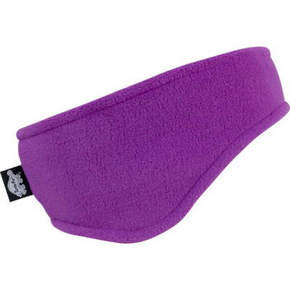 Turtle Fur Polartec Thermal Pro Stria Headband in Violet - Comfortable Athletic Wear