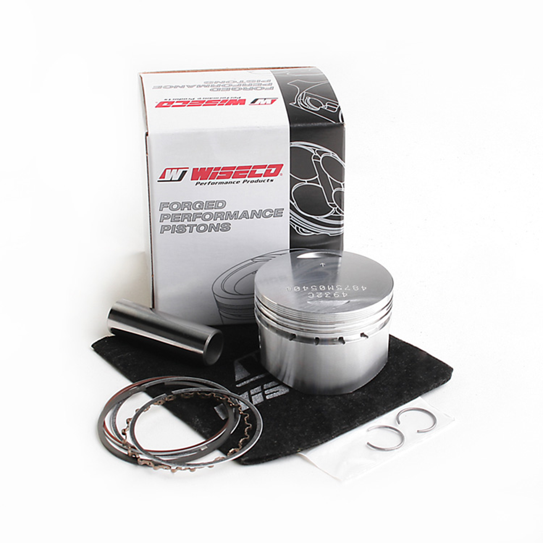 WiseCo Kawasaki KLX110 2002-2009 / Suzuki DRZ110 2004-2005 11:1 Compression Ratio Piston (Part # 4875M05350)