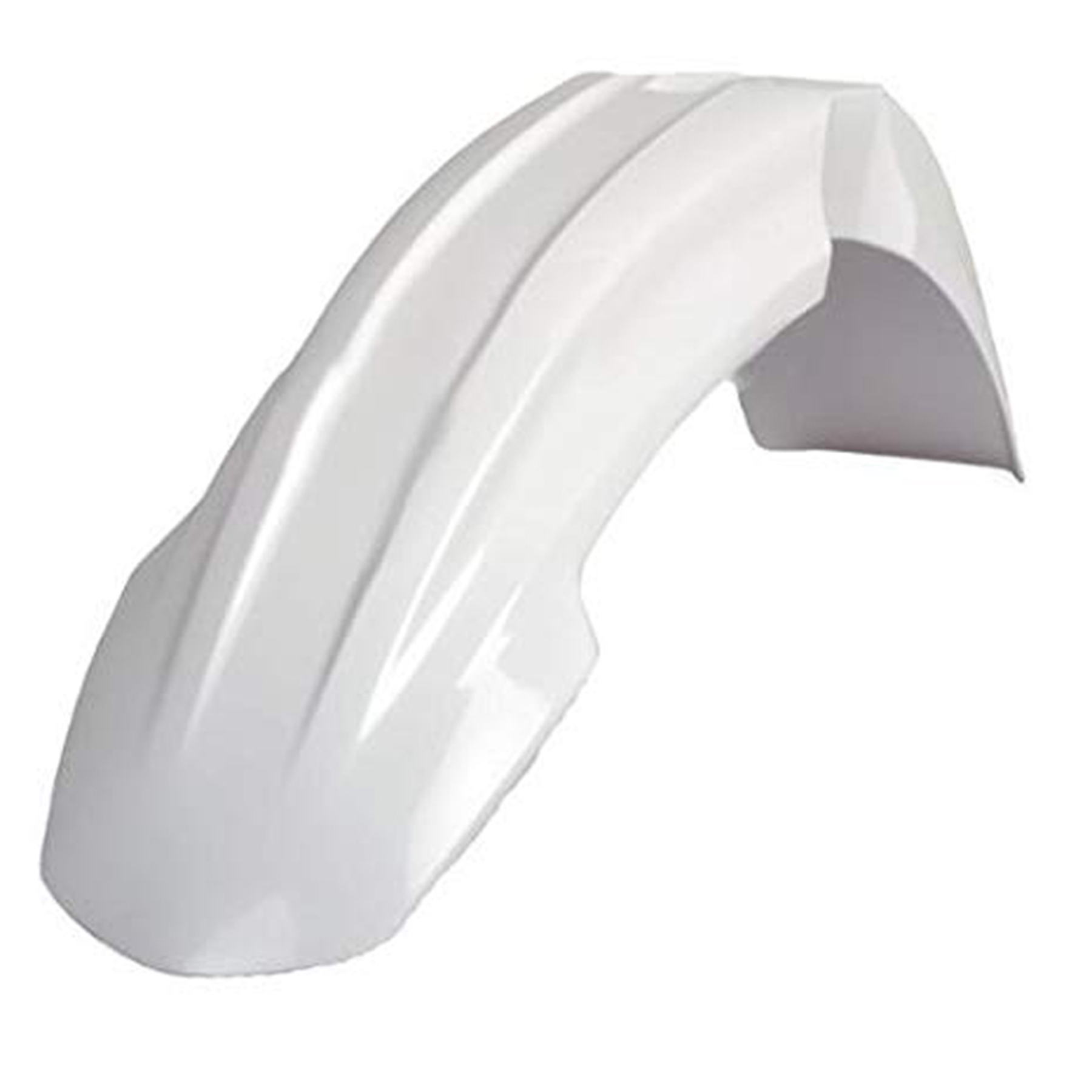 Polisport Kawasaki White Rear Fender - Part Number 8595600002