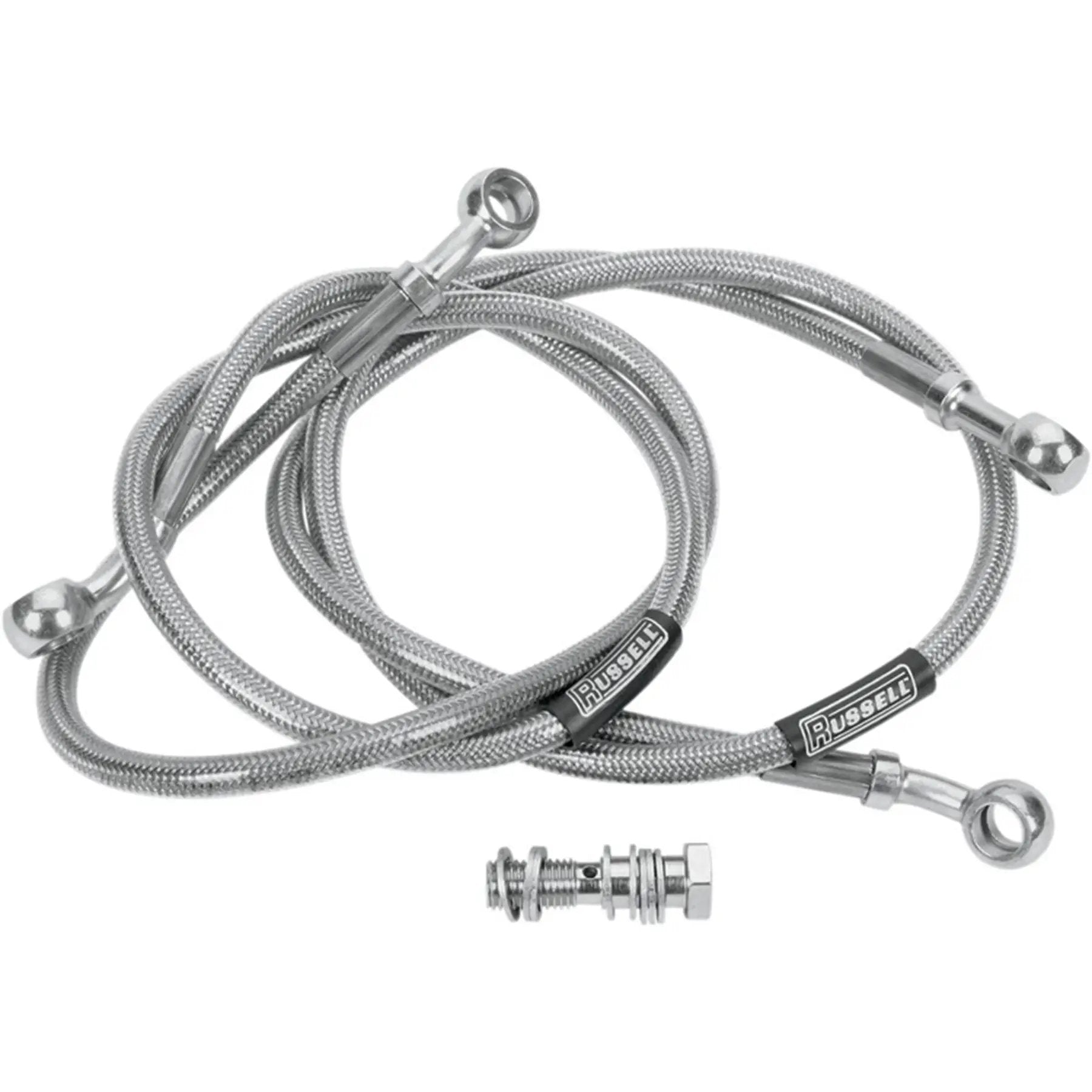 Russell R09797 Yamaha Front Brake Line Kit for 2009 Star VMAX with ABS by RUSSELL