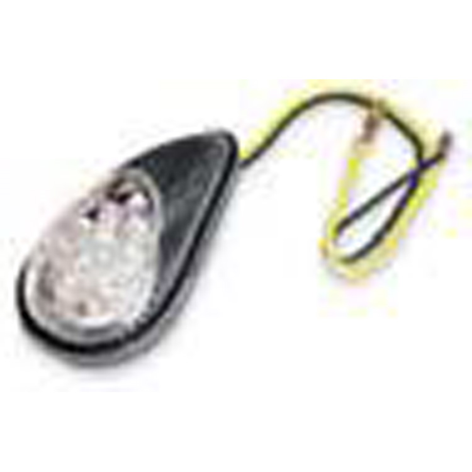 K&S LED Ultra Mini-Flush Mount Marker Lights, Black (10 LEDs) - Part Number 25-8950