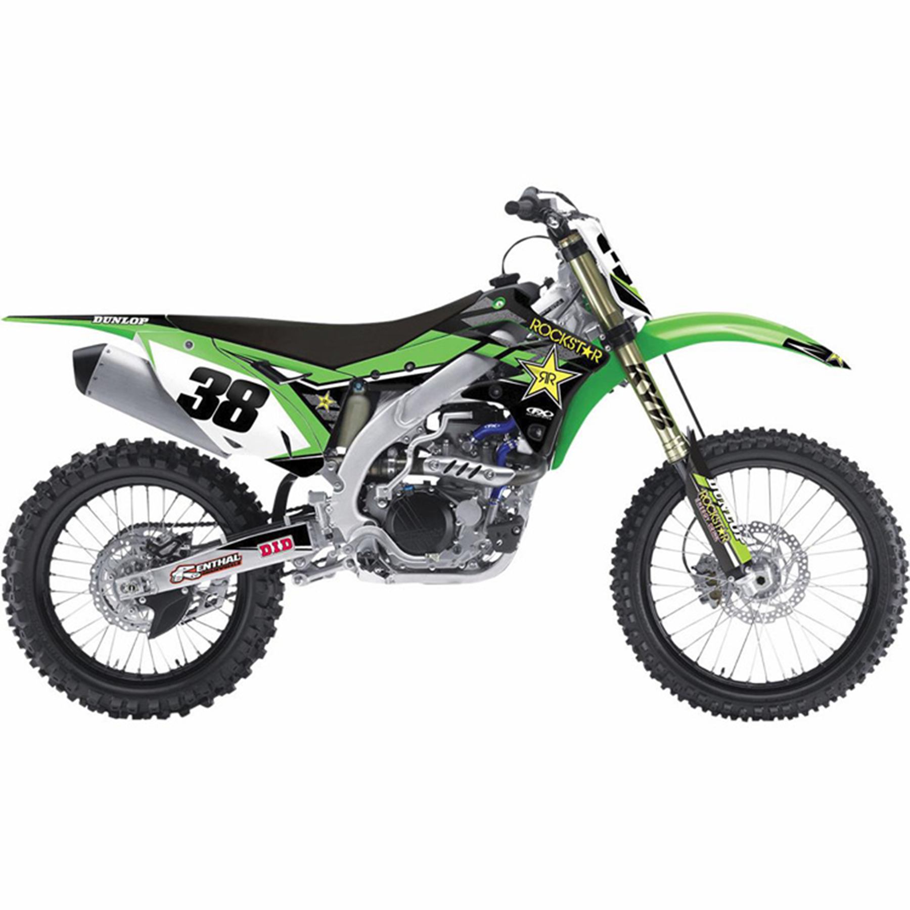 Factory Effex FX 2016 Rockstar Shroud and Airbox Graphic Kit - Part Number 19-14128