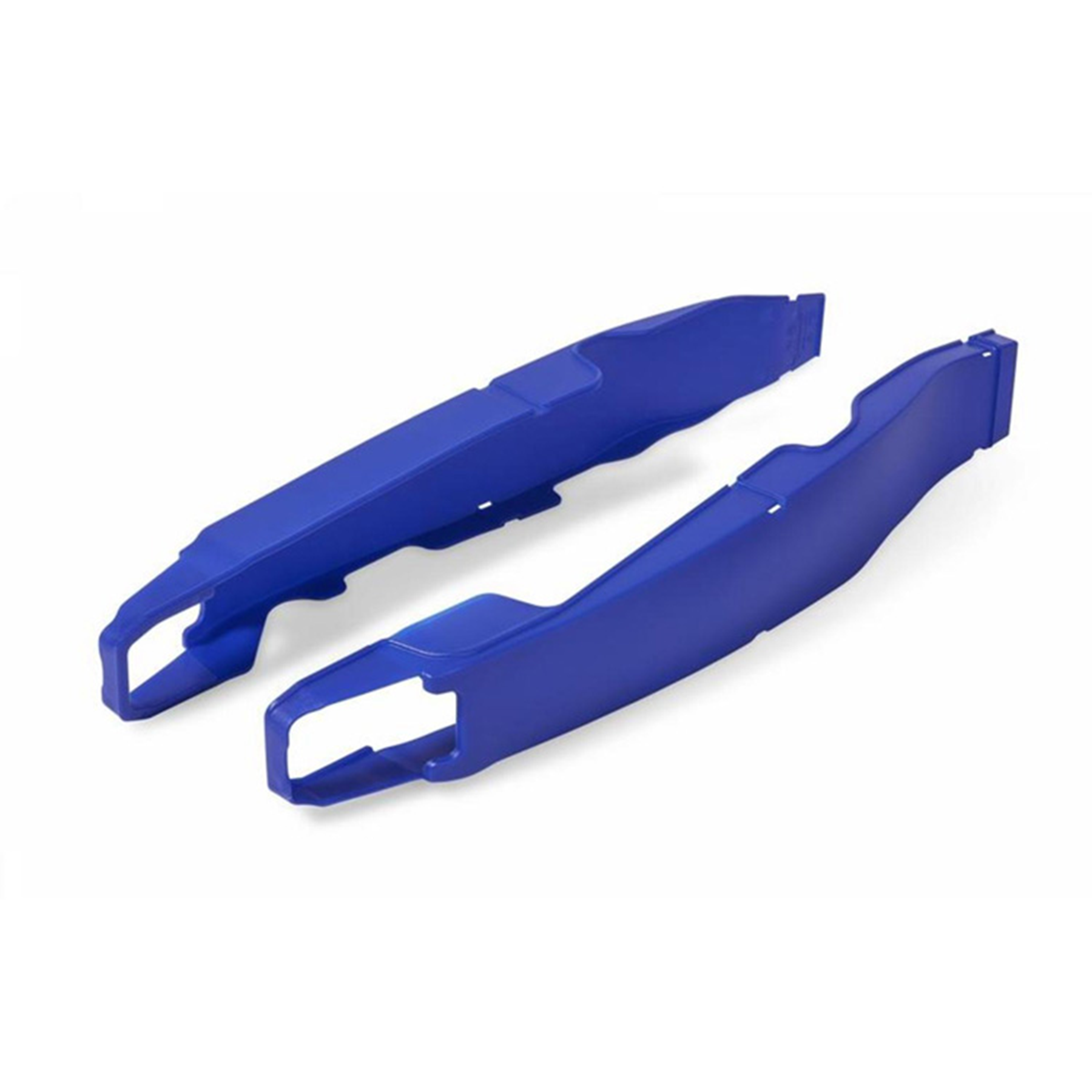 POLISPORT Yamaha YAM98 Swingarm Protectors in Blue - Durable Motorcycle Accessories